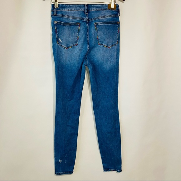 Judy Blue Womens Light Blue Washed Skinny Jeans Size 29 - Picture 6 of 9